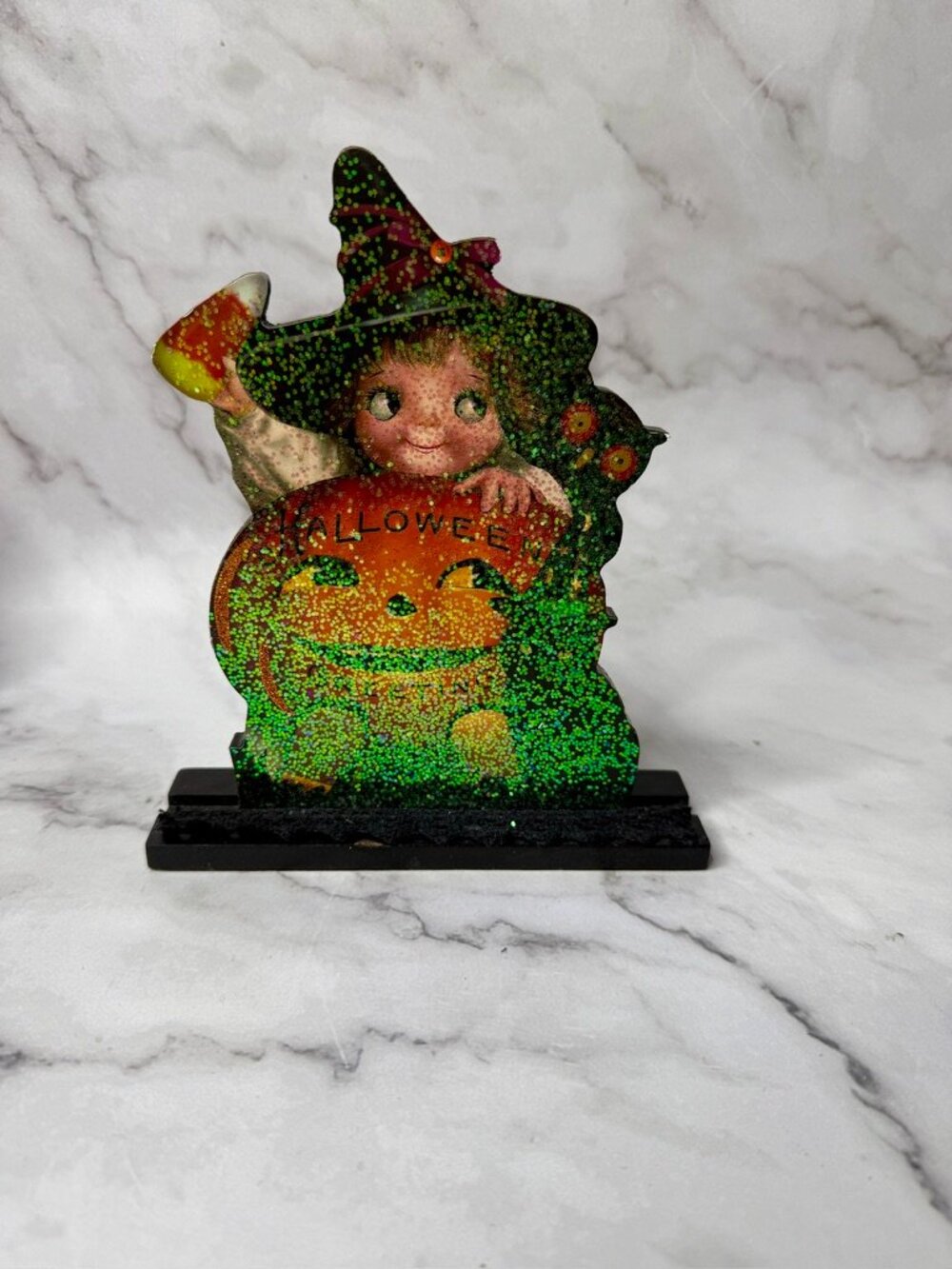 Old Time Pottery Vintage-Style Halloween Witch Decor